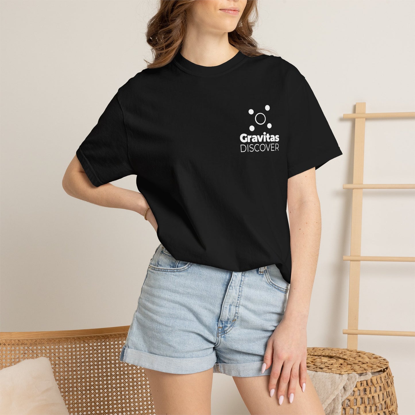 Gravitas Discover T-Shirt — Space Galaxy Album Tracklist Tee