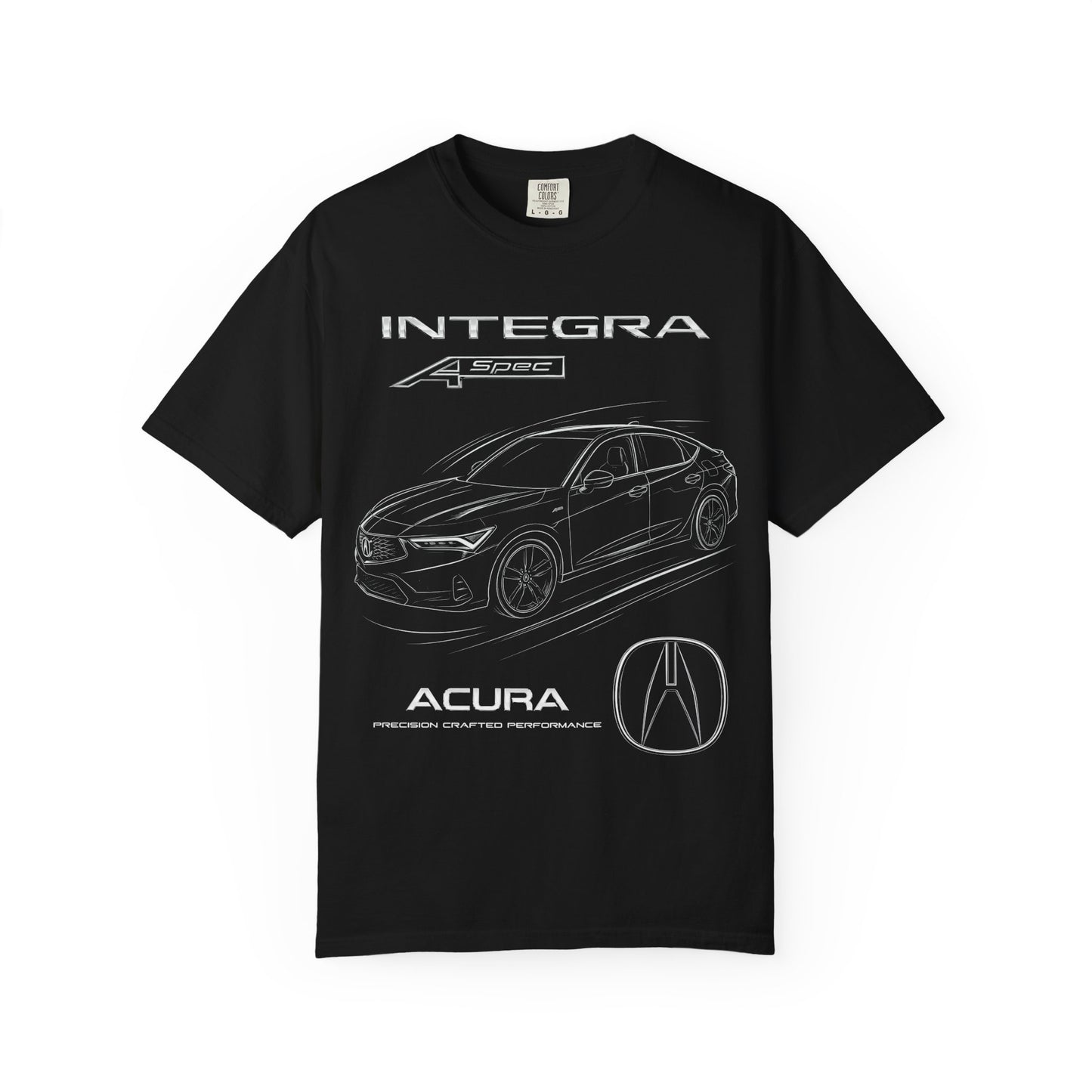 Acura Integra Graphic T-Shirt — Sketch Car Design