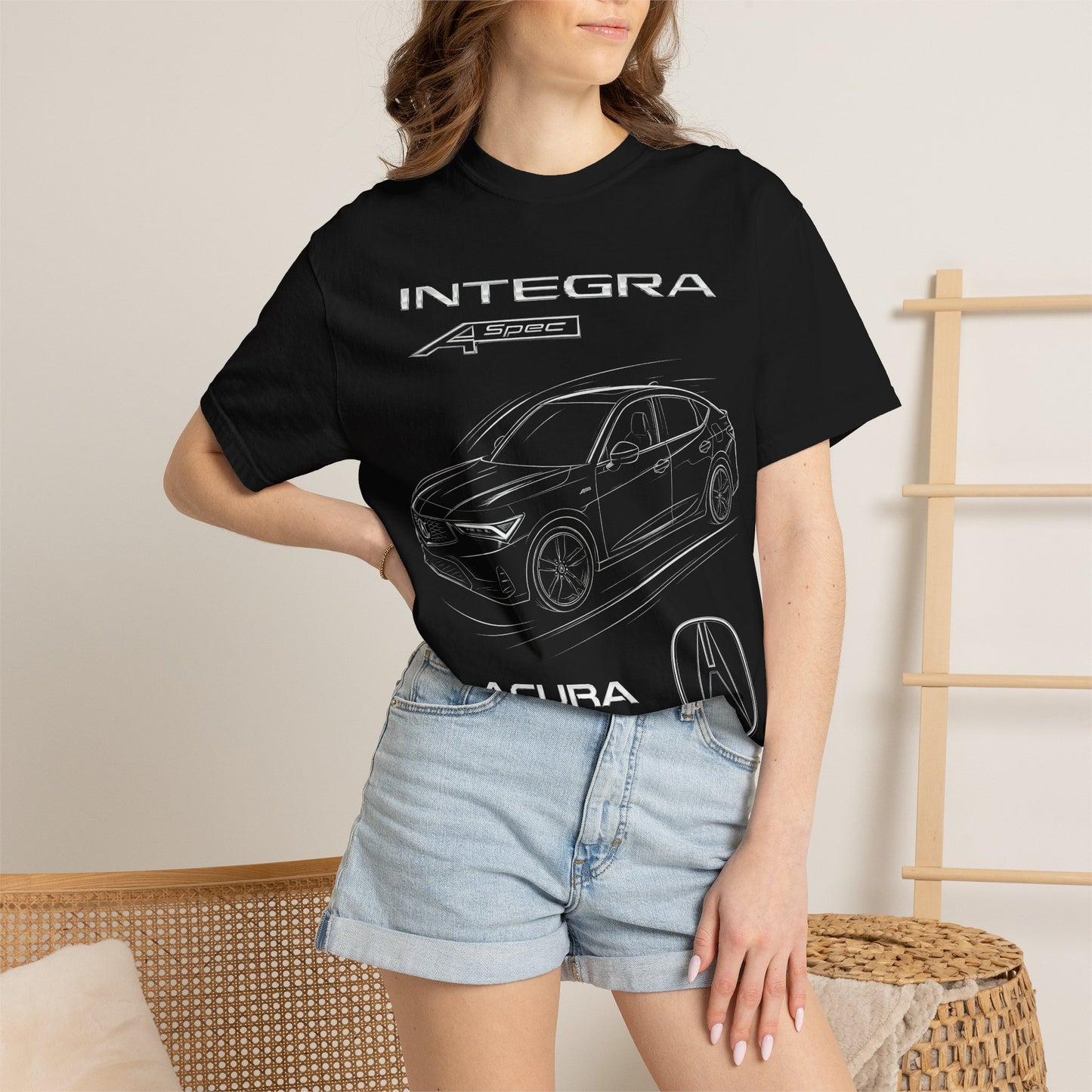 Acura Integra Graphic T-Shirt — Sketch Car Design