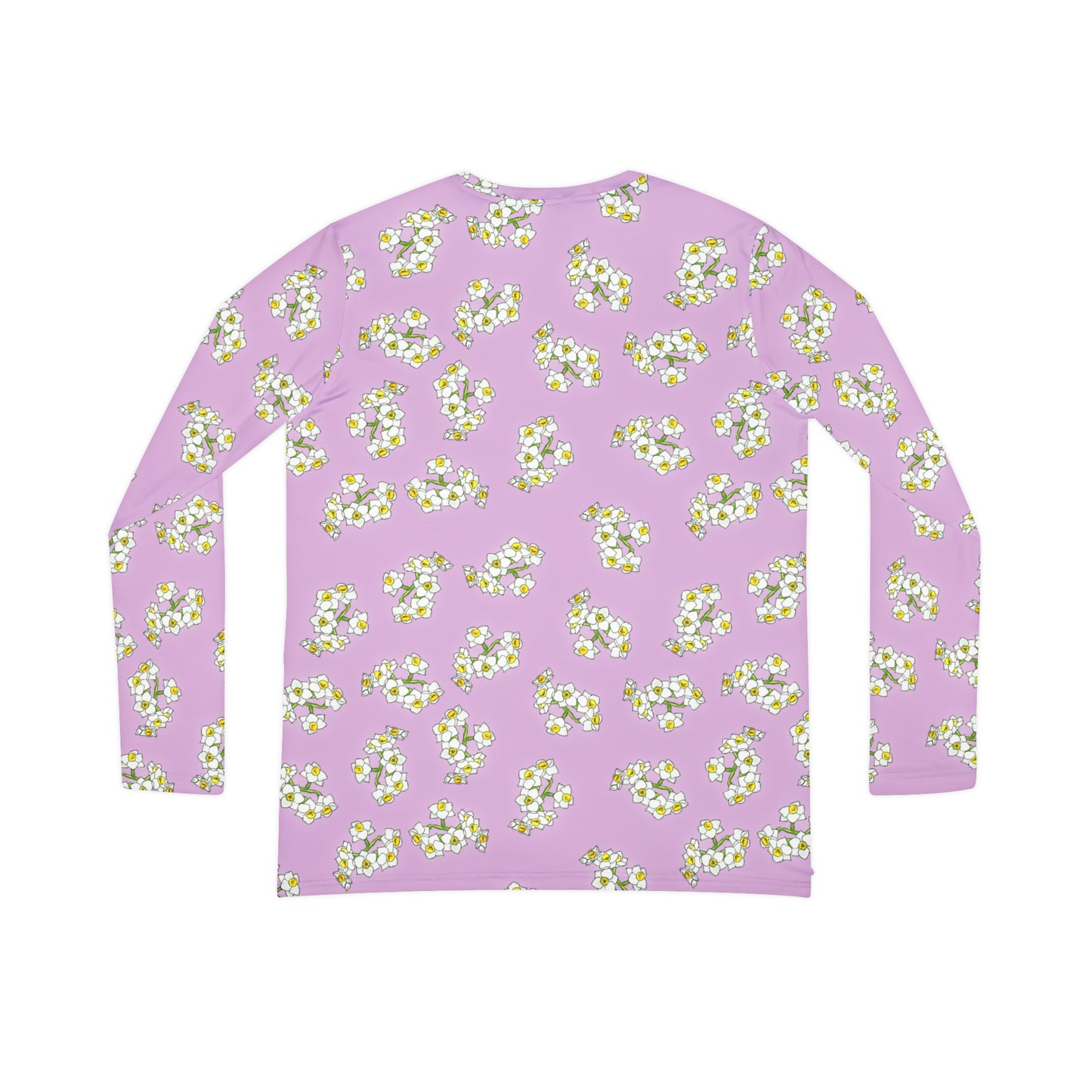 Wild Flower Women's Long Sleeve V-neck Shirt (AOP)
