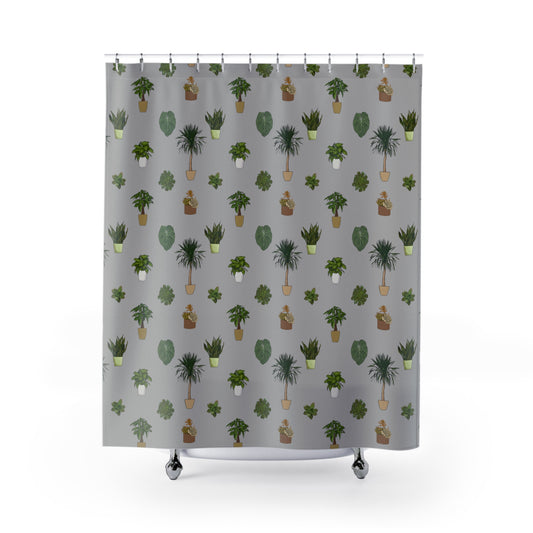 House plant lover Succulent lover - Shower Curtains