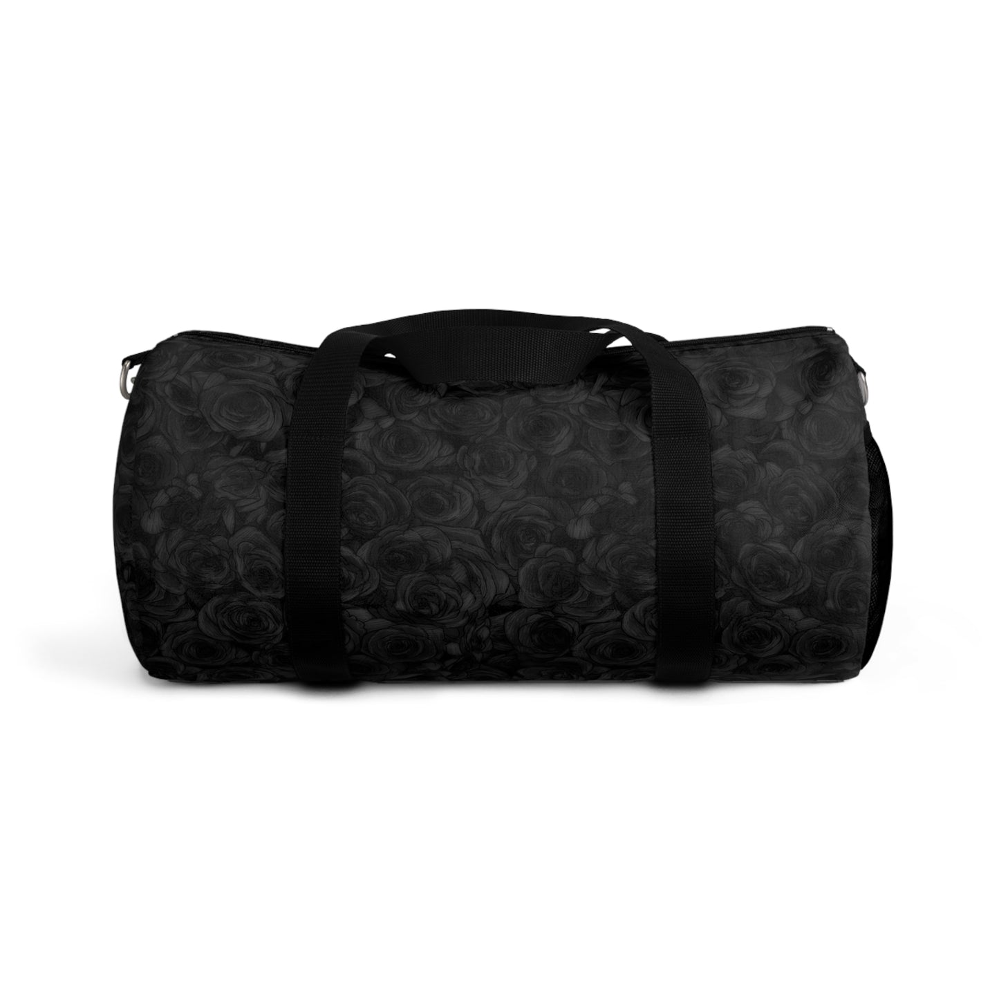 Black Rose Duffel Bag Flower Lover Gym Bag
