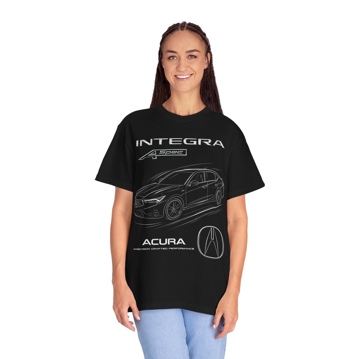 Acura Integra Graphic T-Shirt — Sketch Car Design