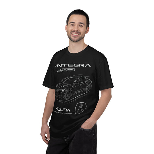 Acura Integra Graphic T-Shirt — Sketch Car Design