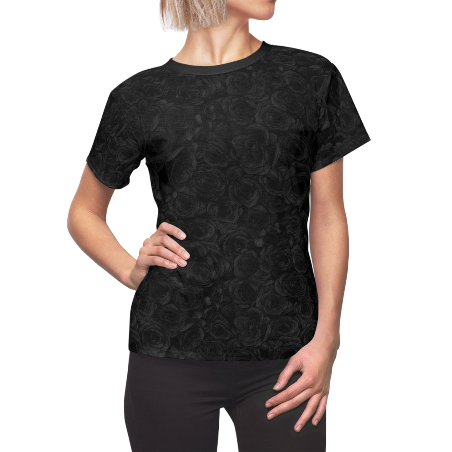 Black Rose Women's Cut & Sew Tee