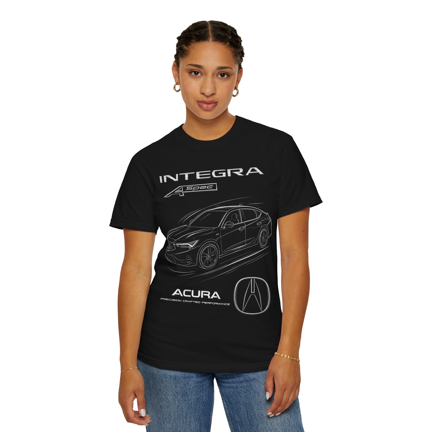 Acura Integra Graphic T-Shirt — Sketch Car Design