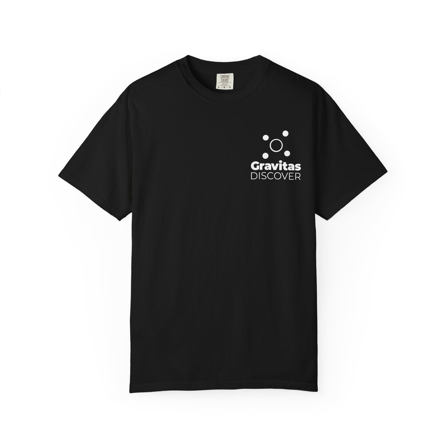 Gravitas Discover T-Shirt — Space Galaxy Album Tracklist Tee