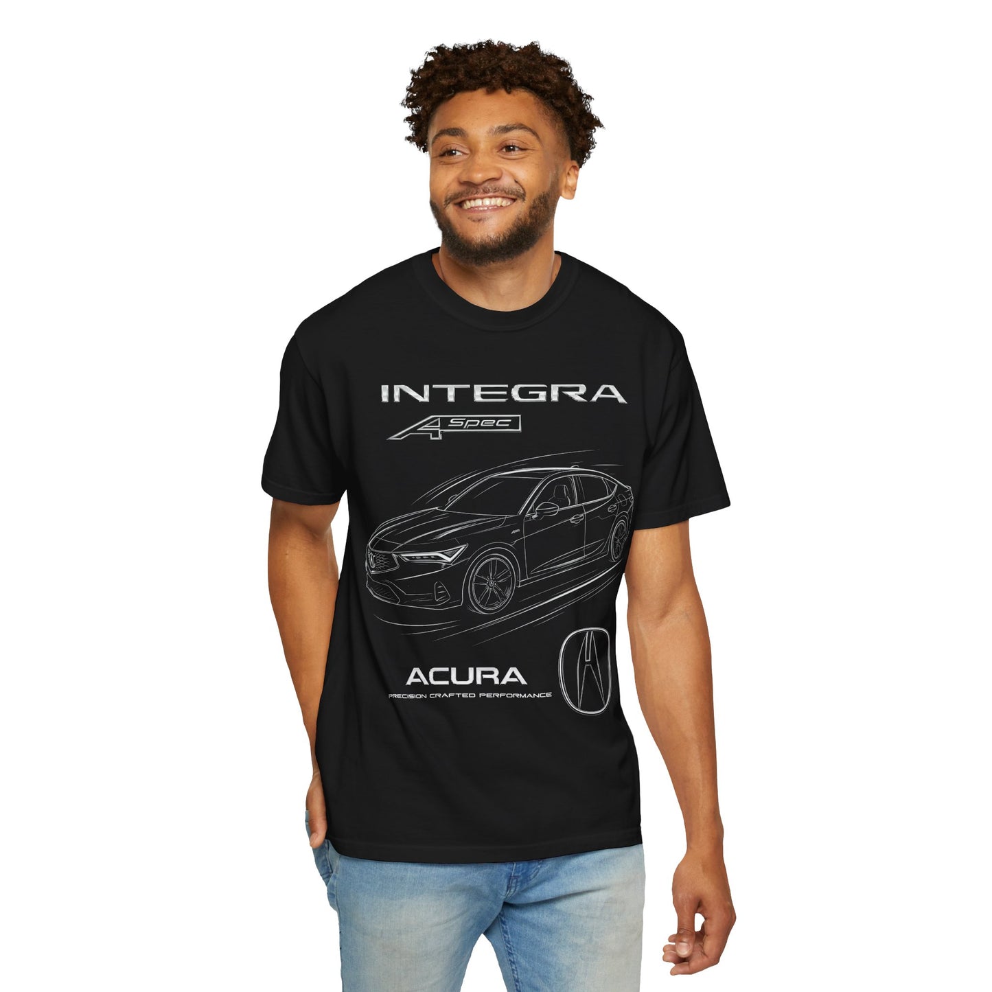 Acura Integra Graphic T-Shirt — Sketch Car Design