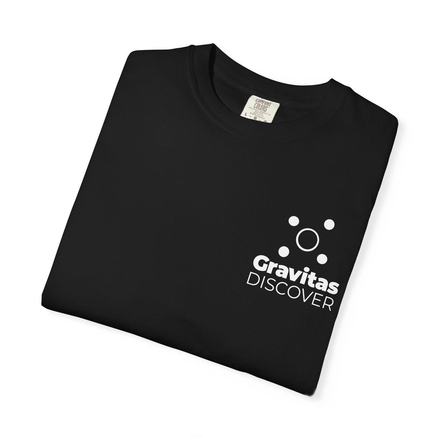 Gravitas Discover T-Shirt — Space Galaxy Album Tracklist Tee