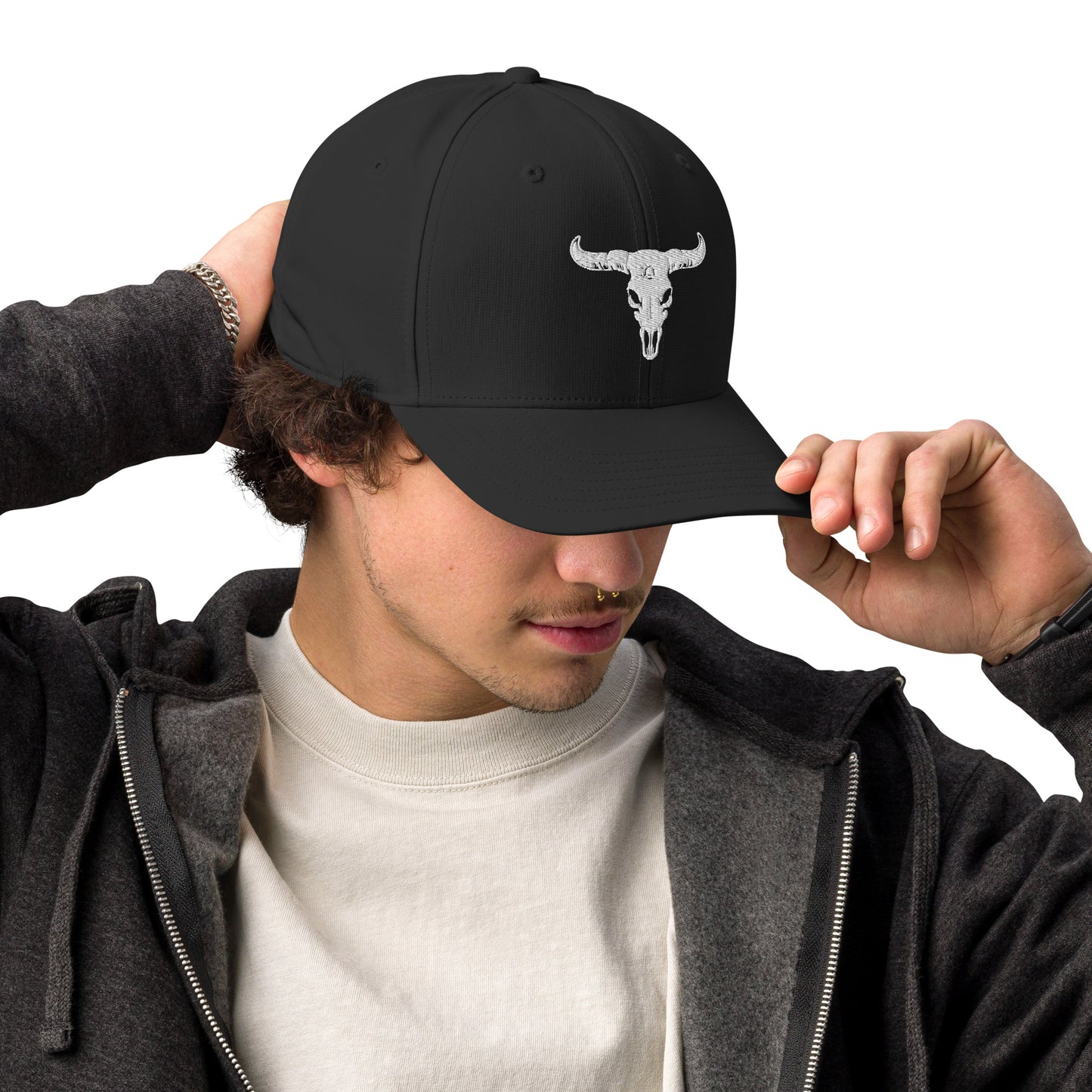 Steer Horn American Traditional Adidas Performance Cap