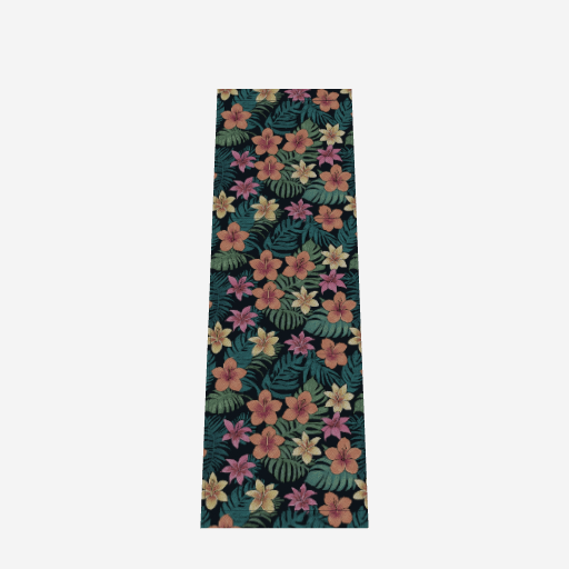 Tropical Hibiscus Plumeria Voile Sarong