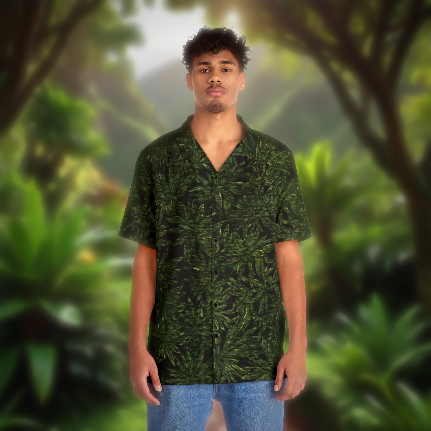 Star of Madeira Men's Hawaiian Shirt